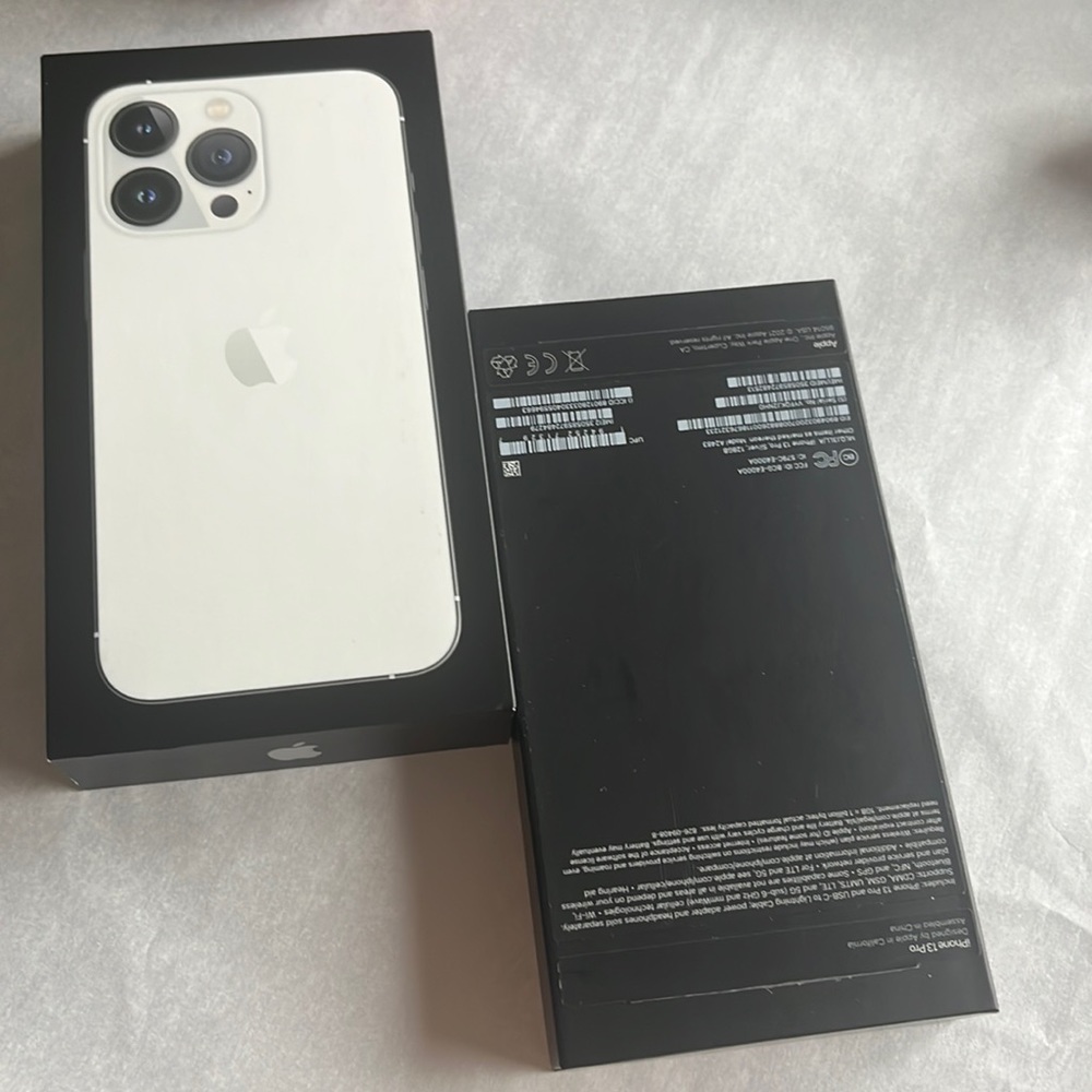 iphone 13 pro, Solver 128 GB box